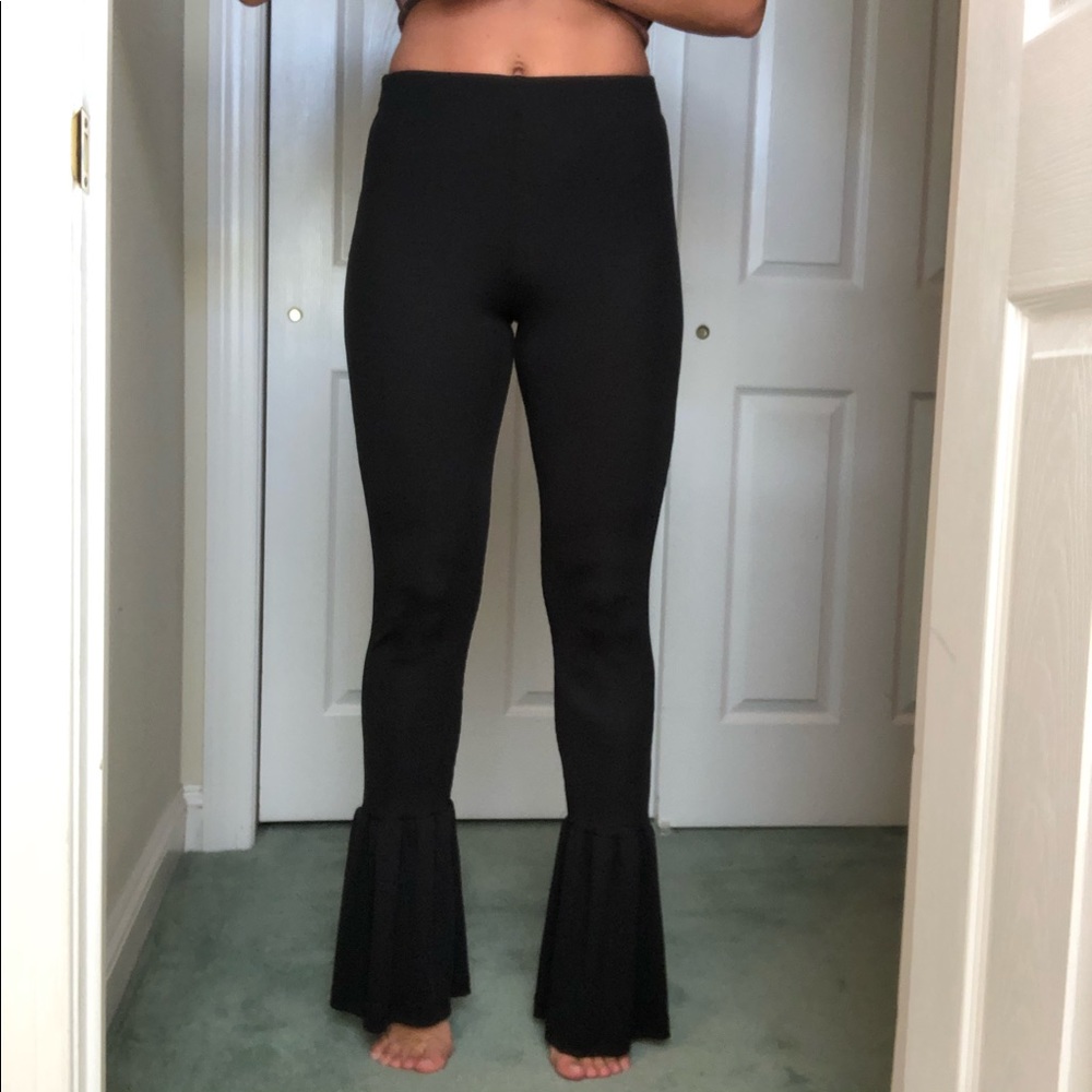 Zara bell bottom pants